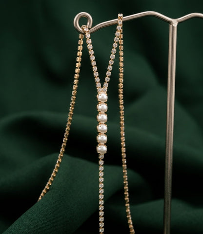 Women Gold-Plated Fancy Beaded Trendy Necklace