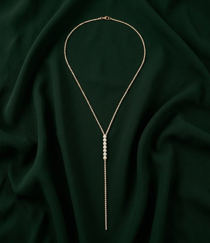 Women Gold-Plated Fancy Beaded Trendy Necklace