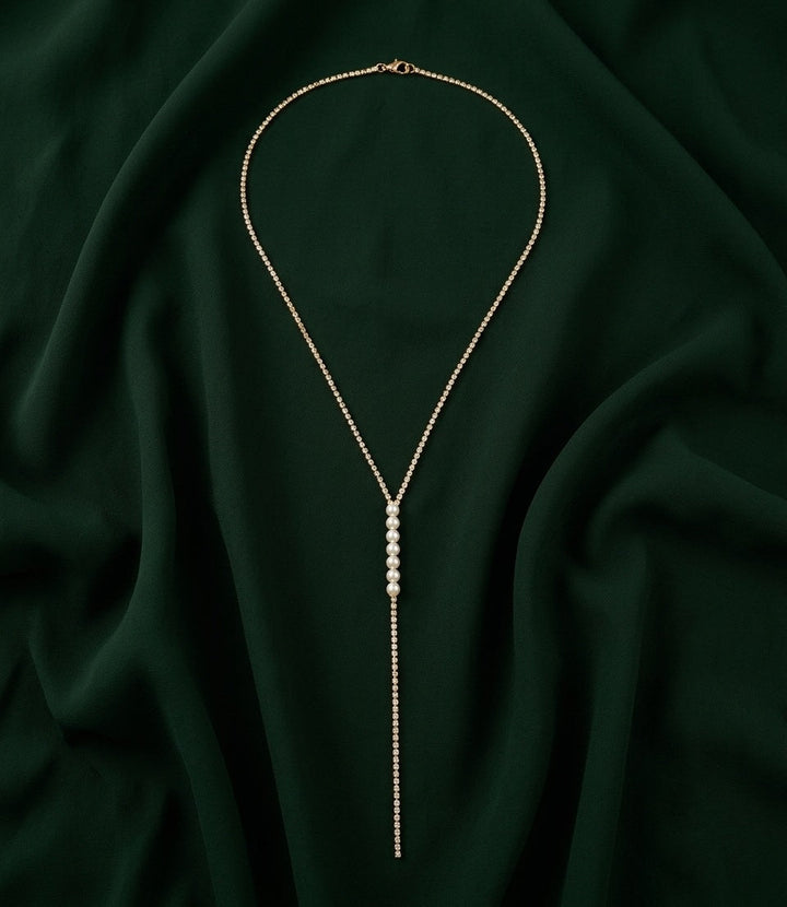Women Gold-Plated Fancy Beaded Trendy Necklace