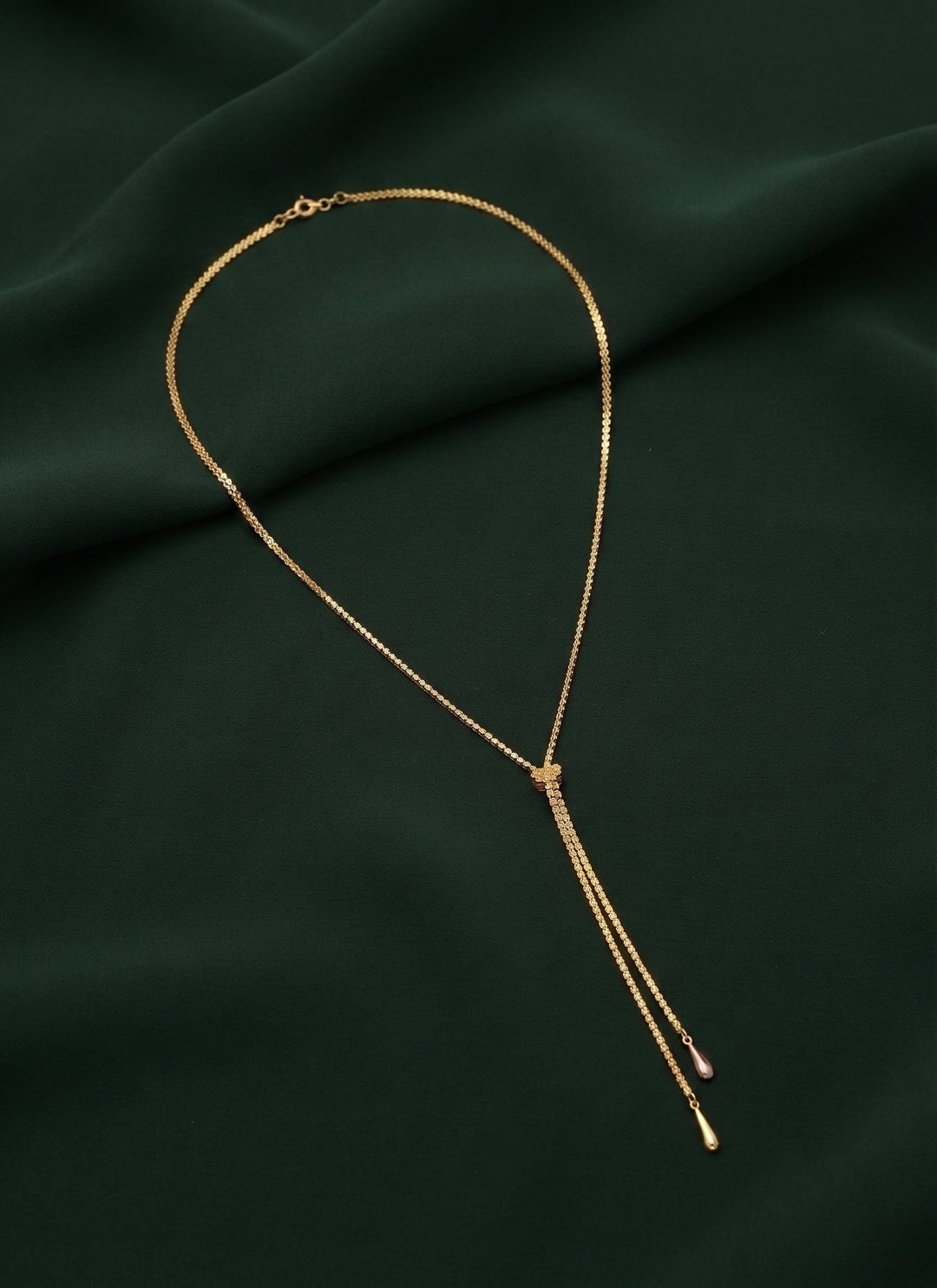 Women Gold-Plated Fancy Chain Trendy Necklace