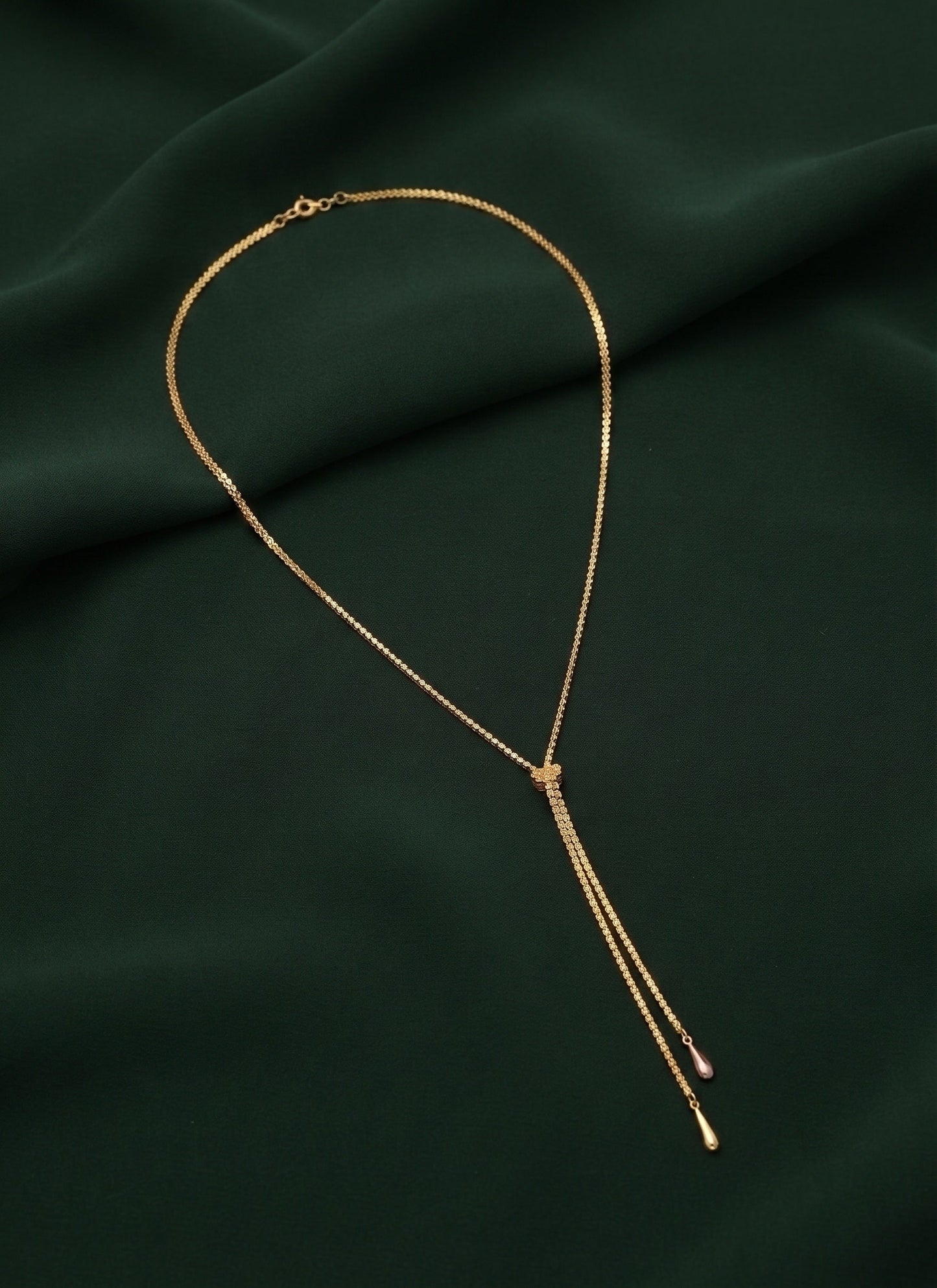 Women Gold-Plated Fancy Chain Trendy Necklace