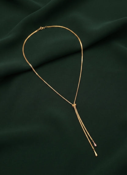 Women Gold-Plated Fancy Chain Trendy Necklace
