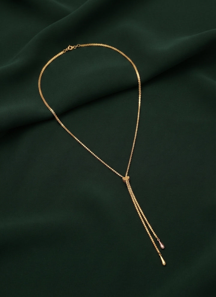 Women Gold-Plated Fancy Chain Trendy Necklace