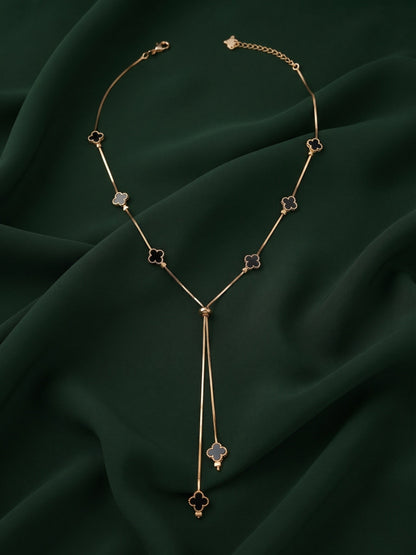 Women Gold-Plated Fancy Beaded Trendy Necklace