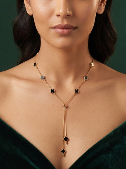 Women Gold-Plated Fancy Beaded Trendy Necklace