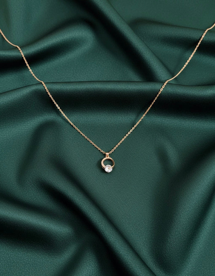 Rose Gold Chain With Beautiful Pandent