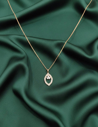 Fancy Chain With Beautiful Diamond Pandent