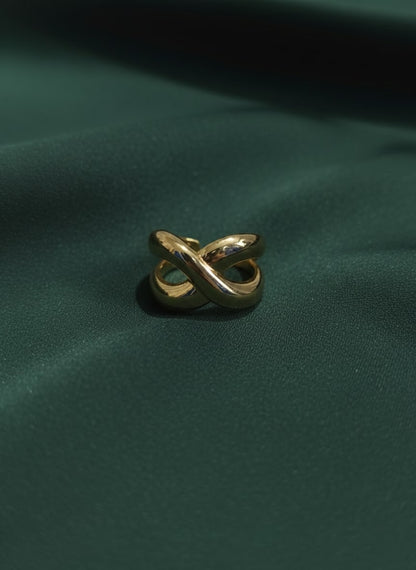Beautiful Twisted Design Fancy Ring