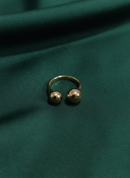 Golden Contemporary Ring