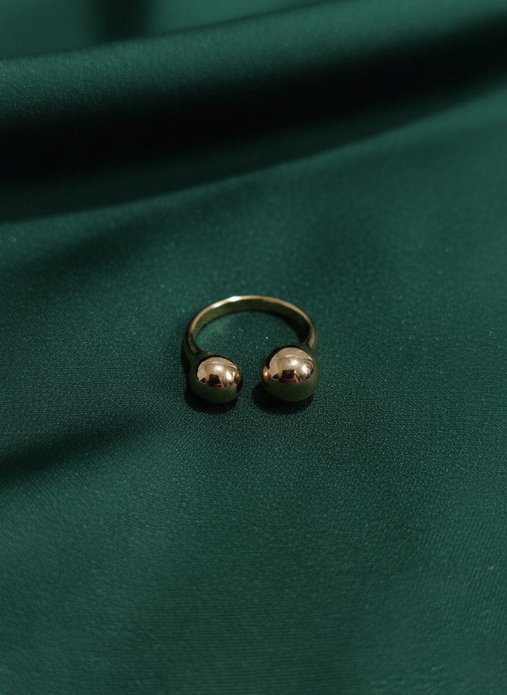 Golden Contemporary Ring