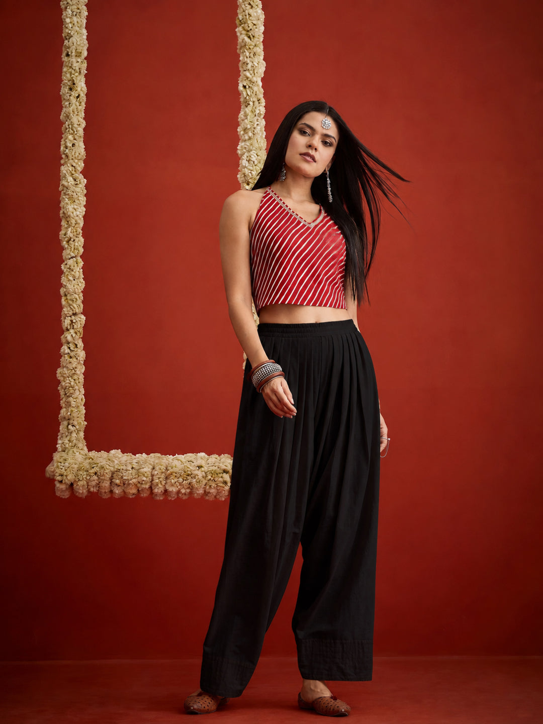 Solid Rayon Farshi Salwar