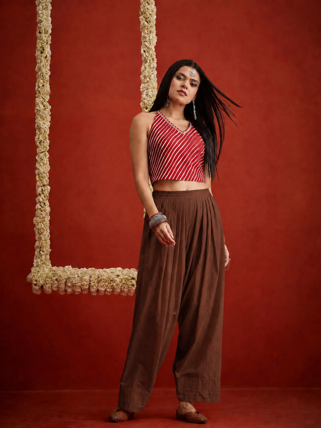 Solid Rayon Farshi Salwar