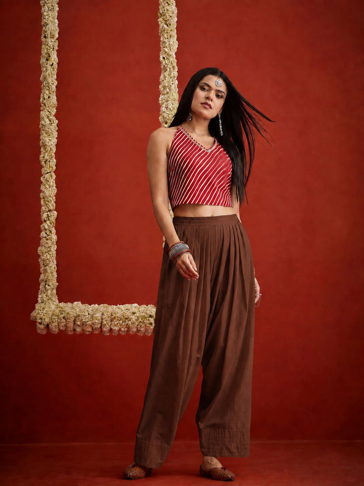 Solid Rayon Farshi Salwar