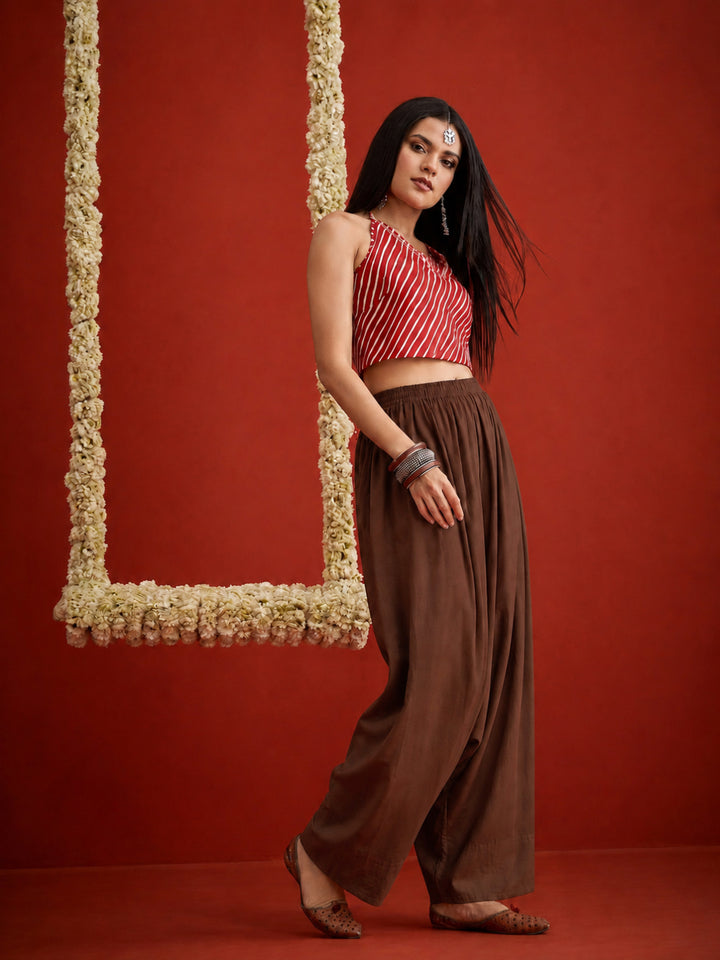 Solid Rayon Farshi Salwar