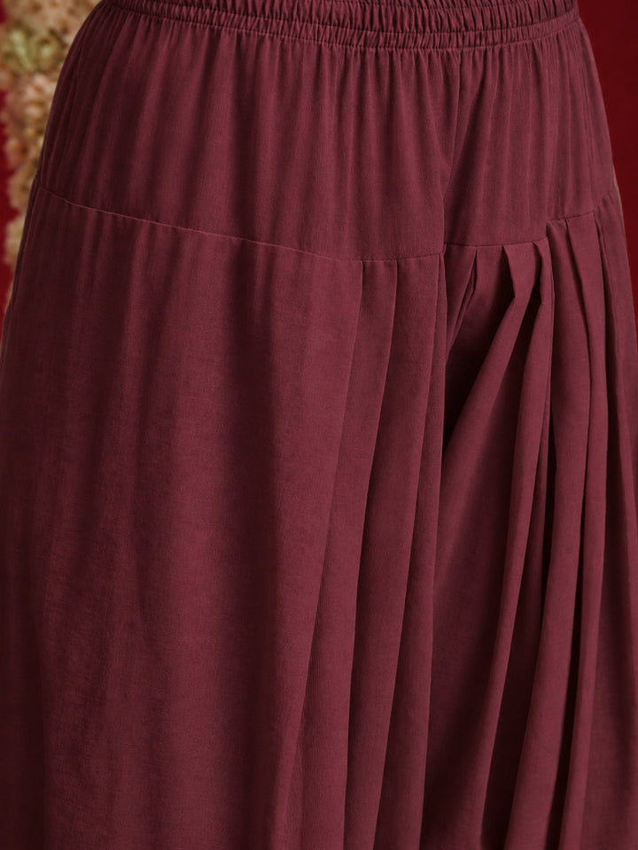 Solid Rayon Farshi Salwar