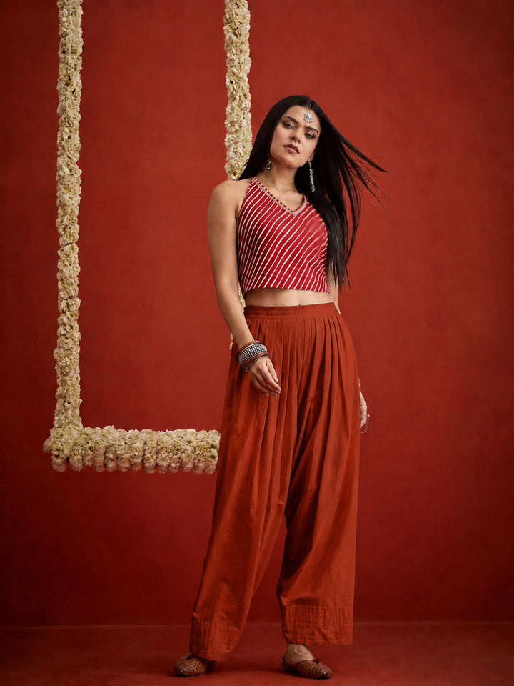 Solid Rayon Farshi Salwar