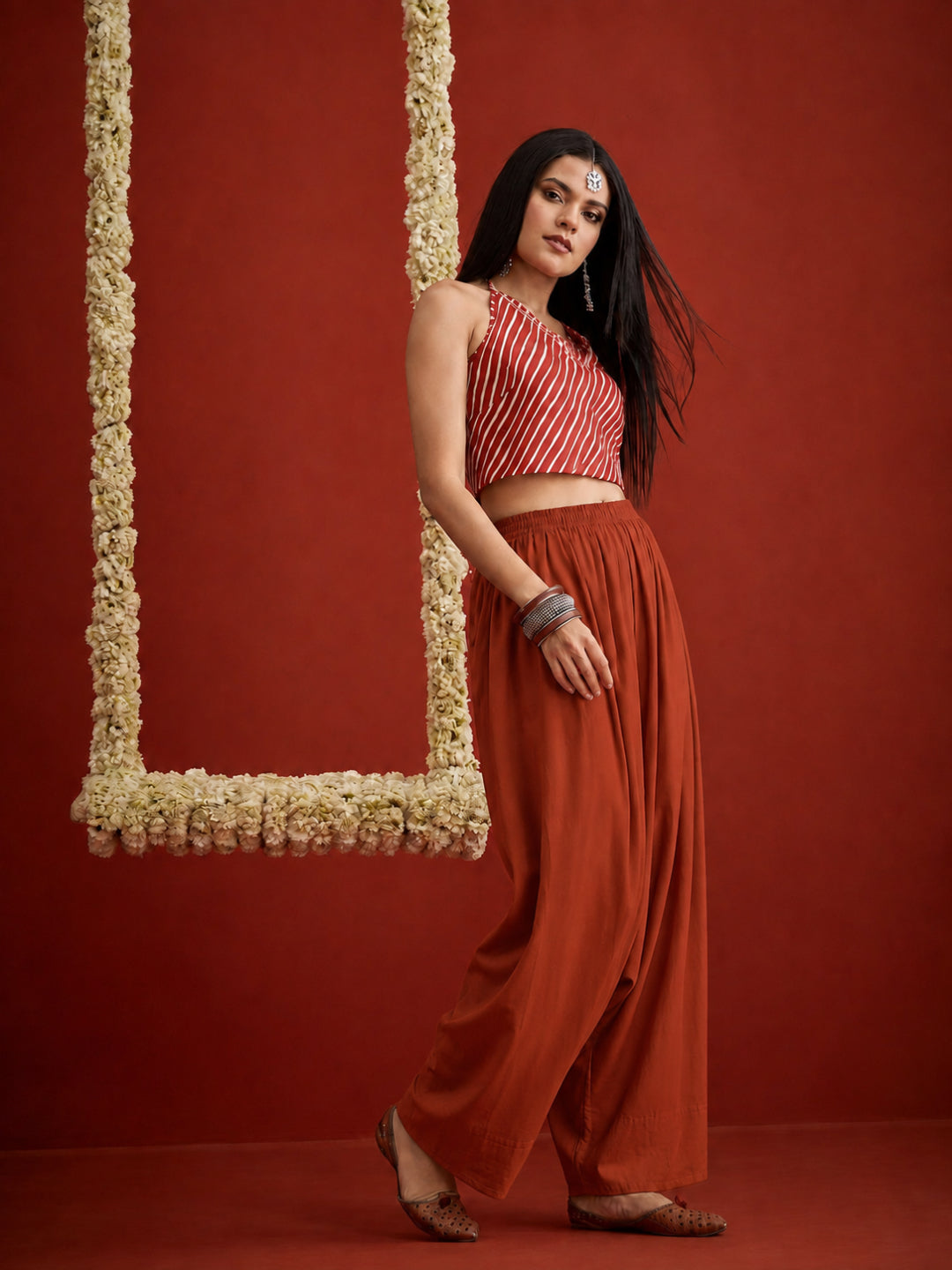 Solid Rayon Farshi Salwar