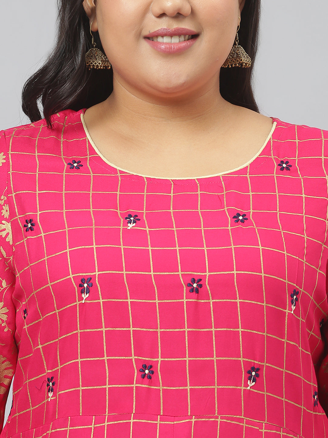 Printed Rayon Flared Kurta (Pre-Order)