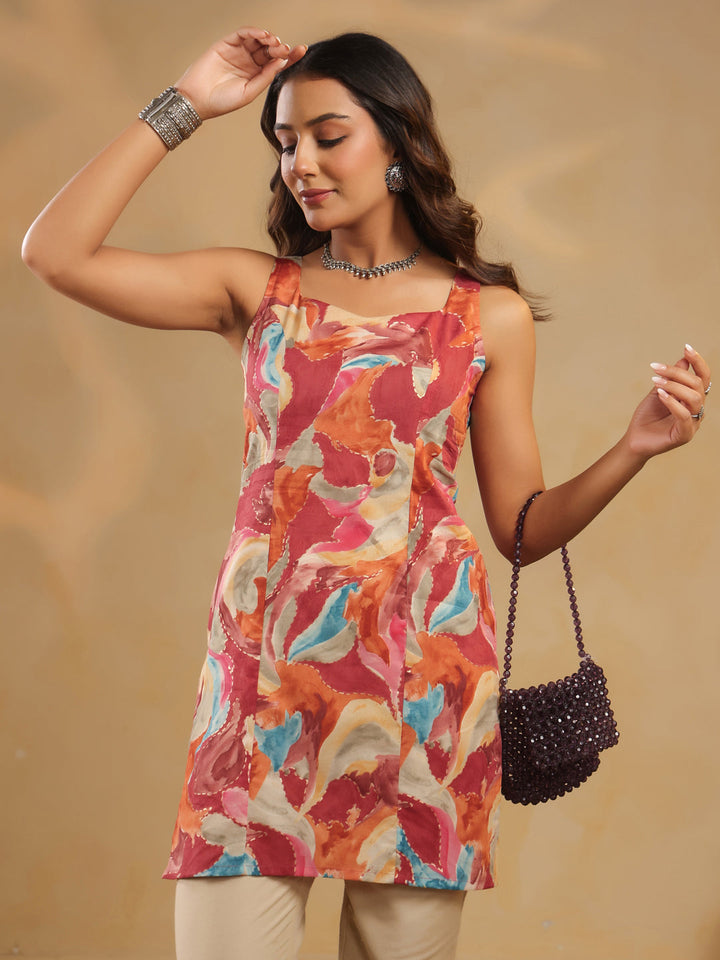 Printed Cotton Kurti For Women