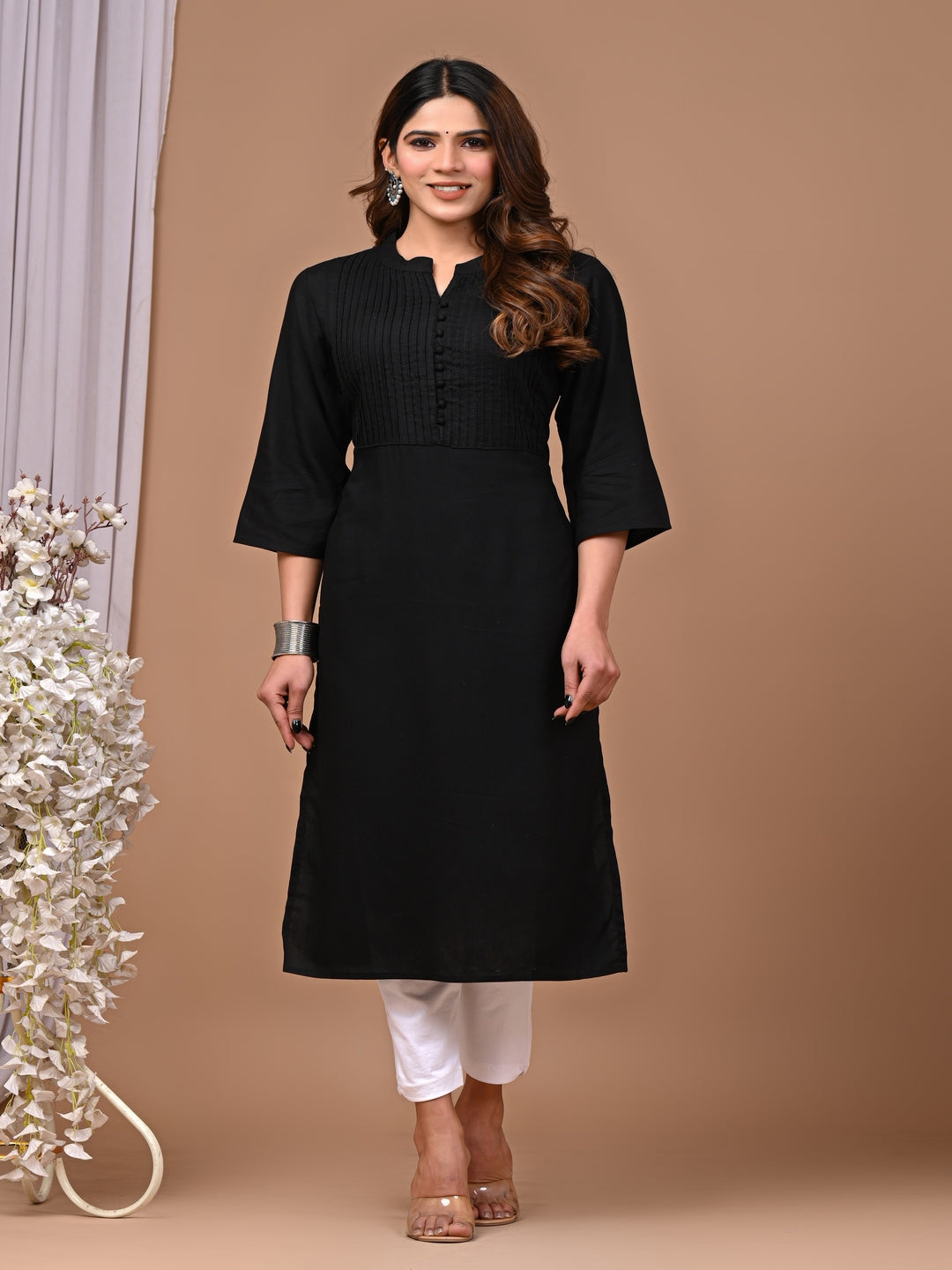 Blue Printex Kurti For Women