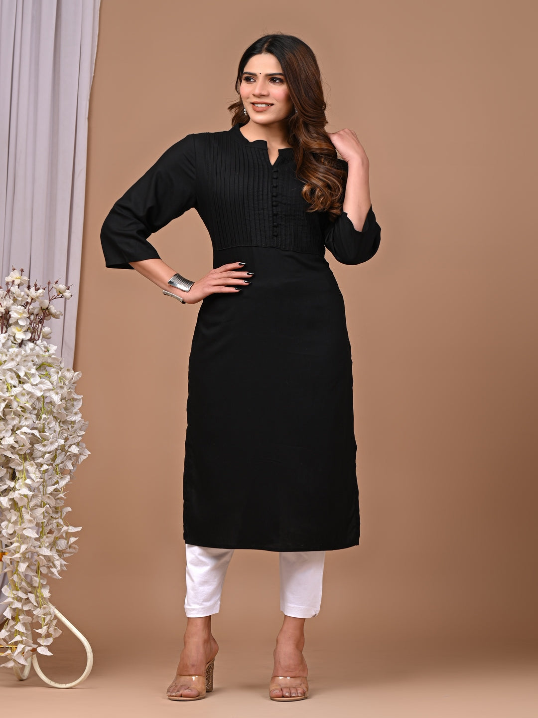 Blue Printex Kurti For Women