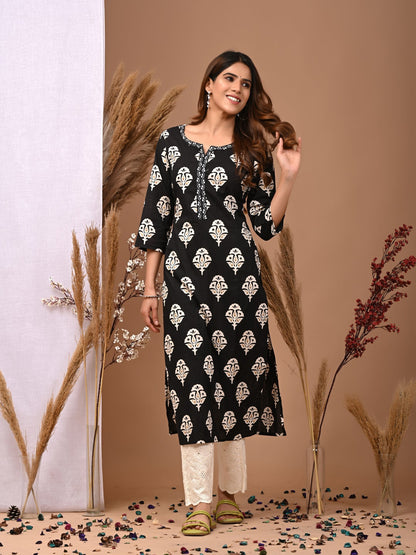 Printed Cotton Kurti For Women