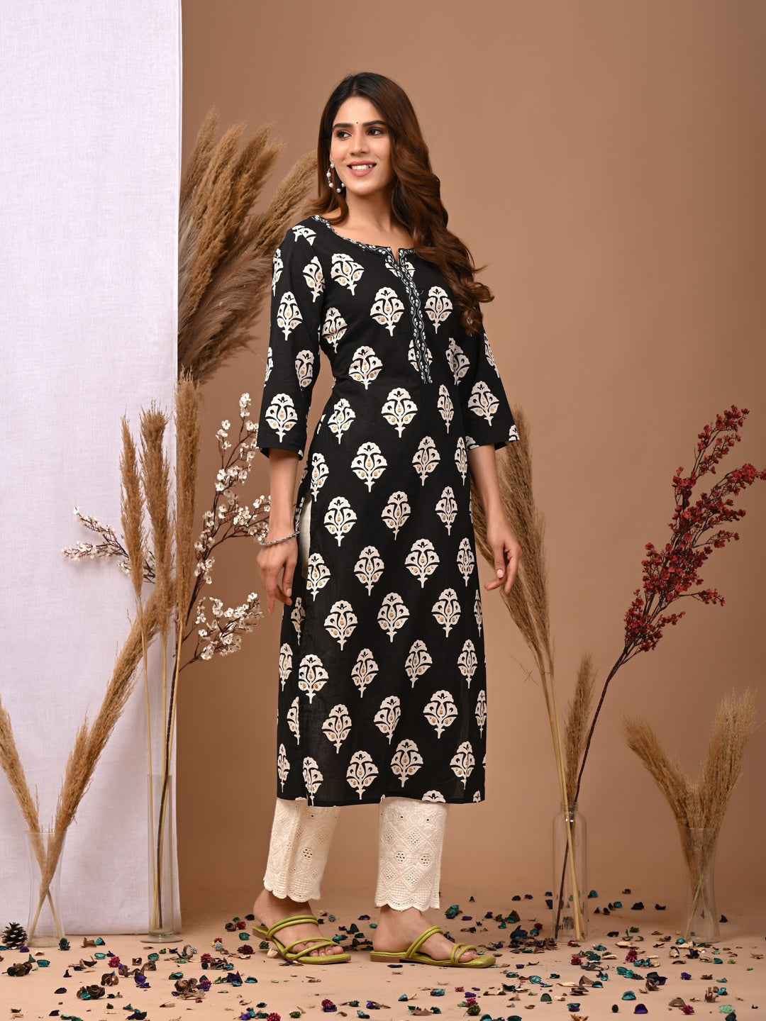 Printed Cotton Kurti For Women