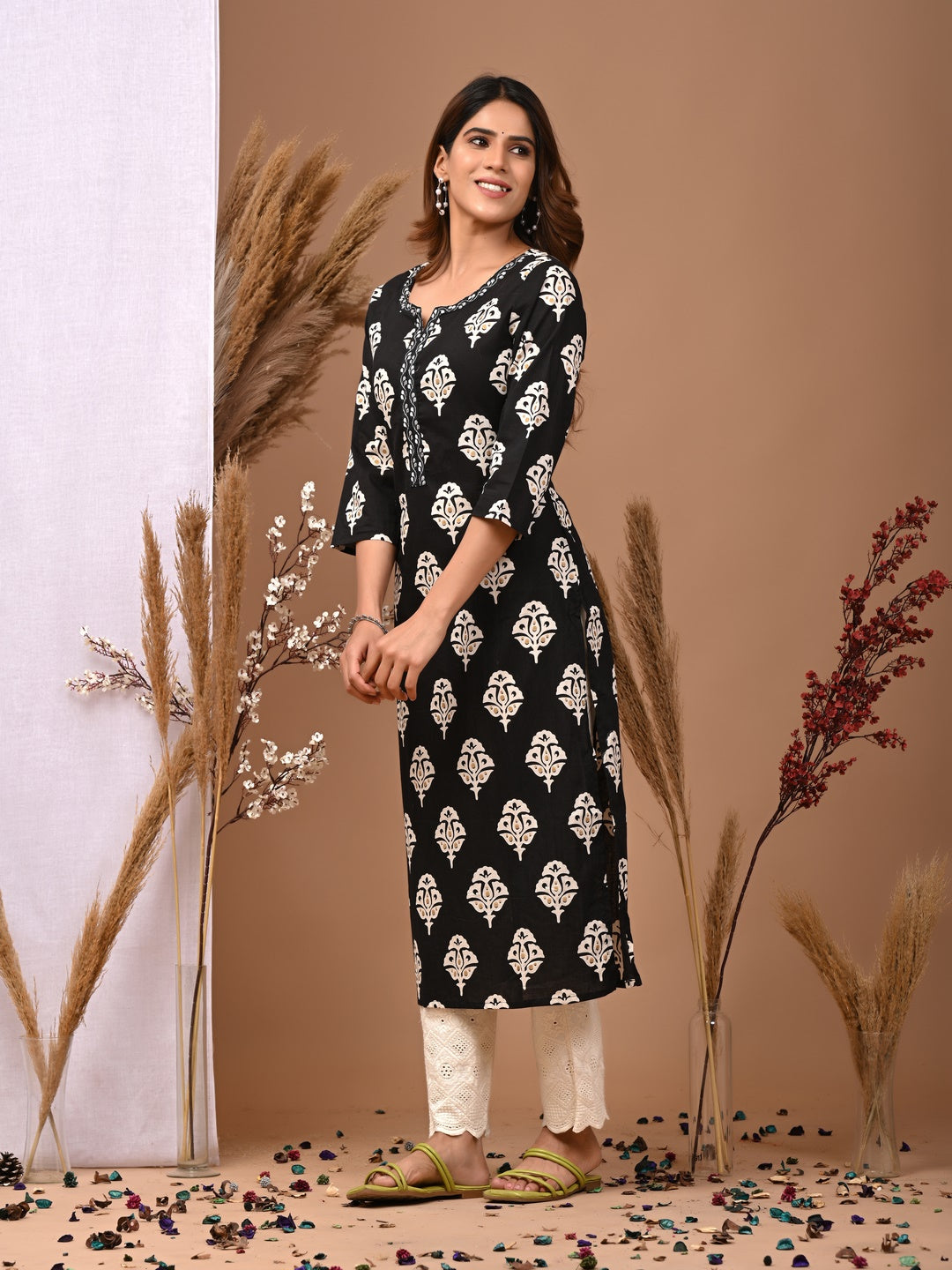 Printed Cotton Kurti For Women