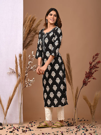 Printed Cotton Kurti For Women