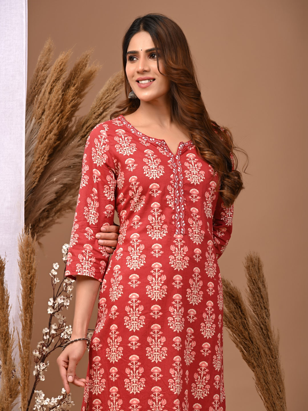 Printed Cotton Kurti For Women