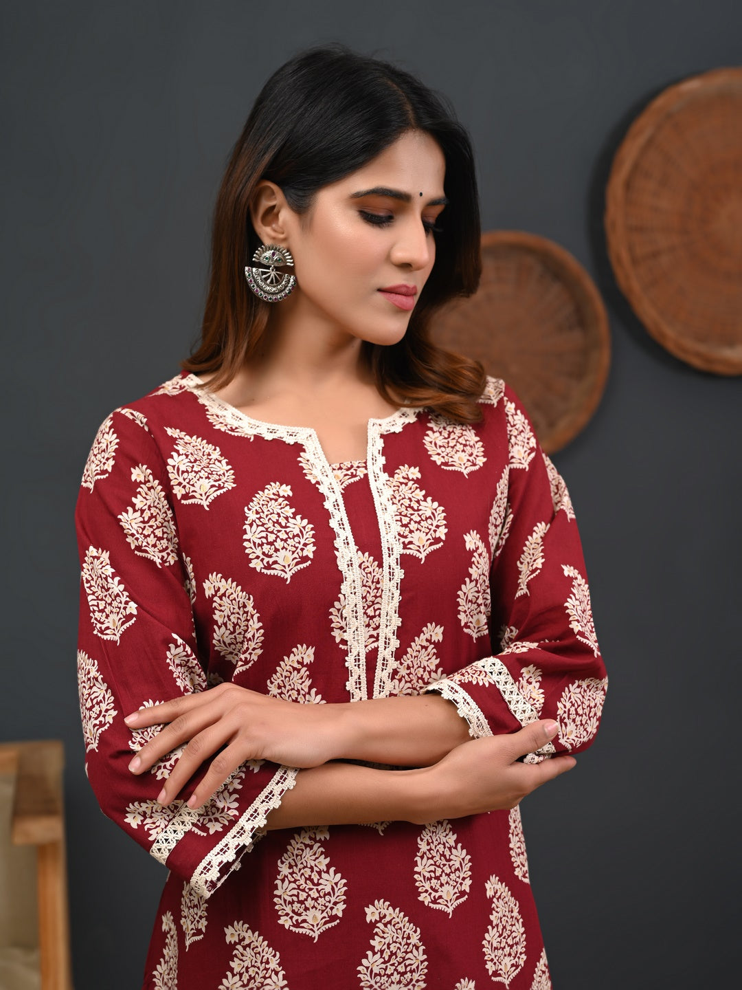 Printed Cotton Kurti For Women