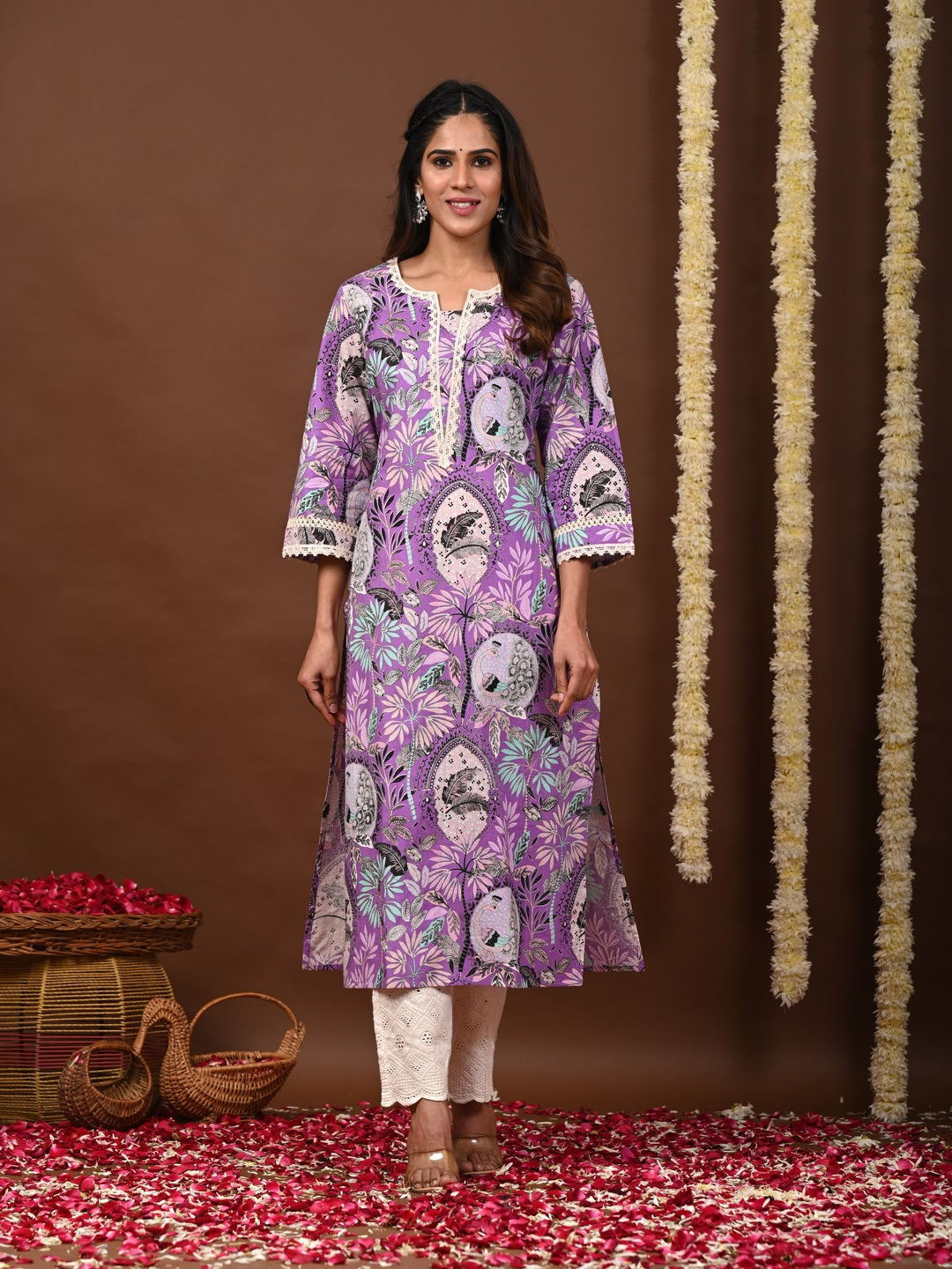 Printed Cotton Kurti For Women