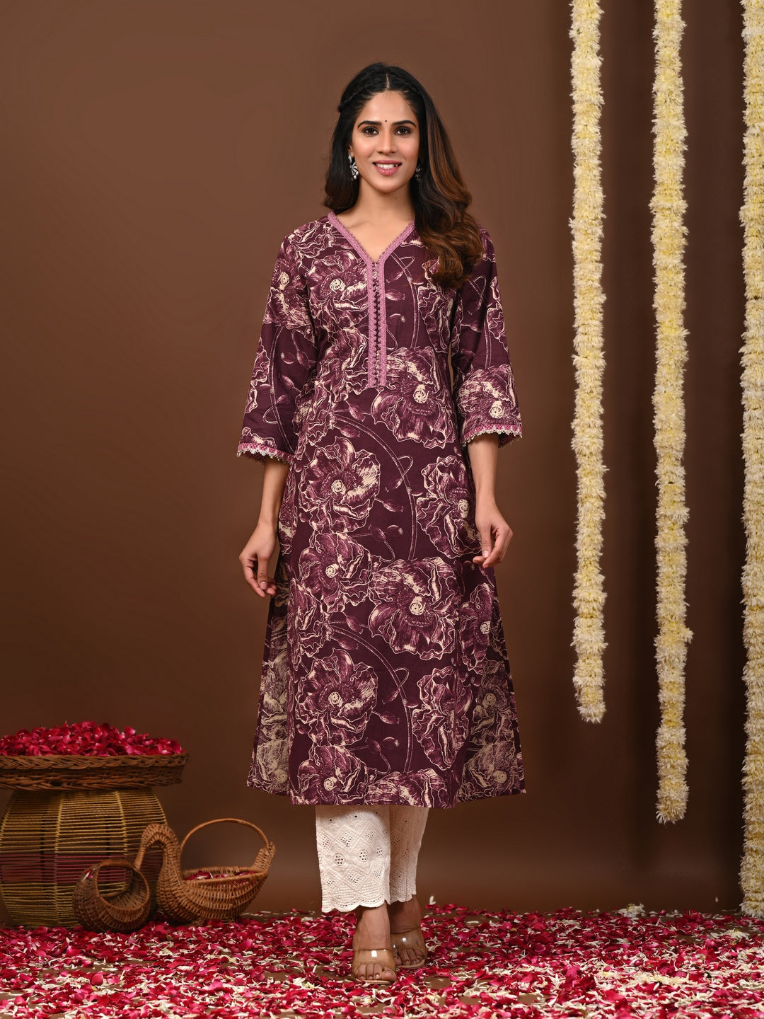 Printed Cotton Kurti For Women