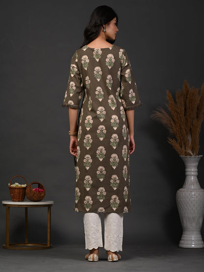 Printed Cottton Kurti