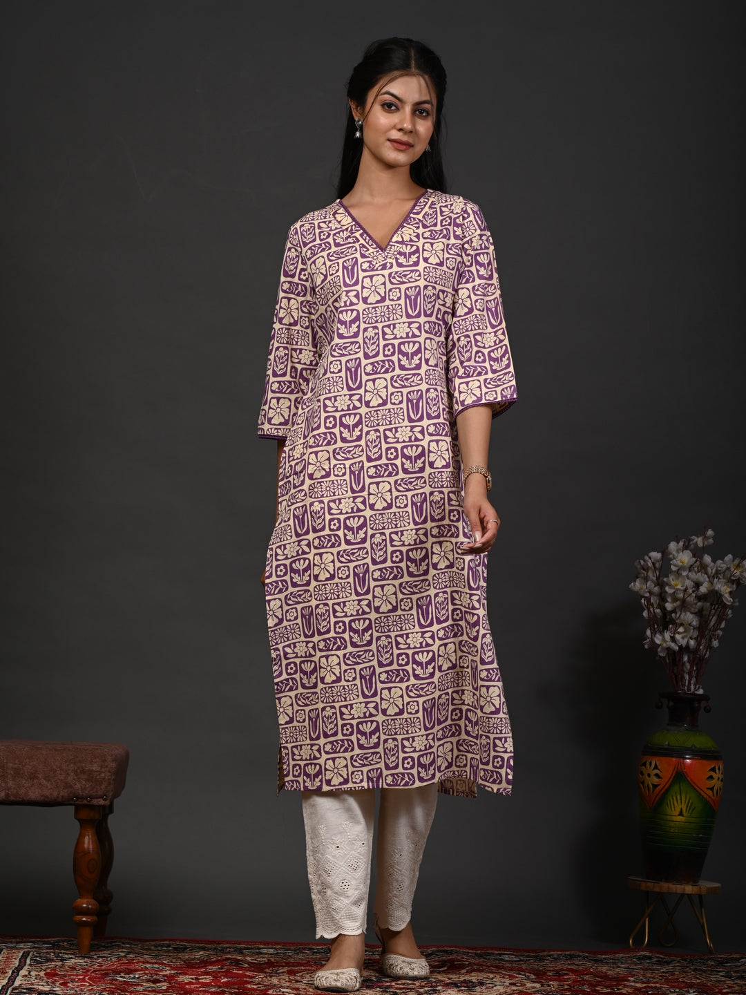 Printed Cottton Kurta