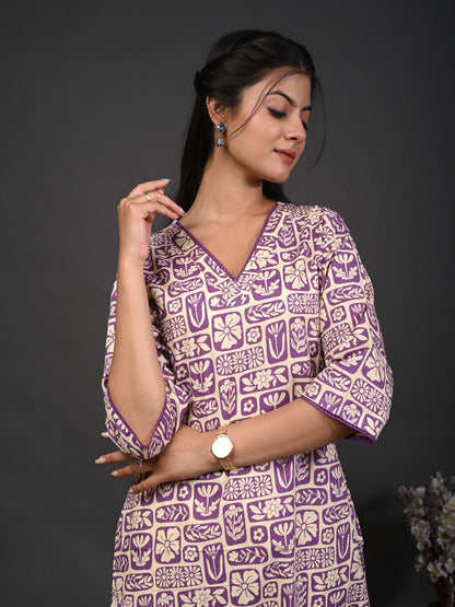 Printed Cottton Kurta