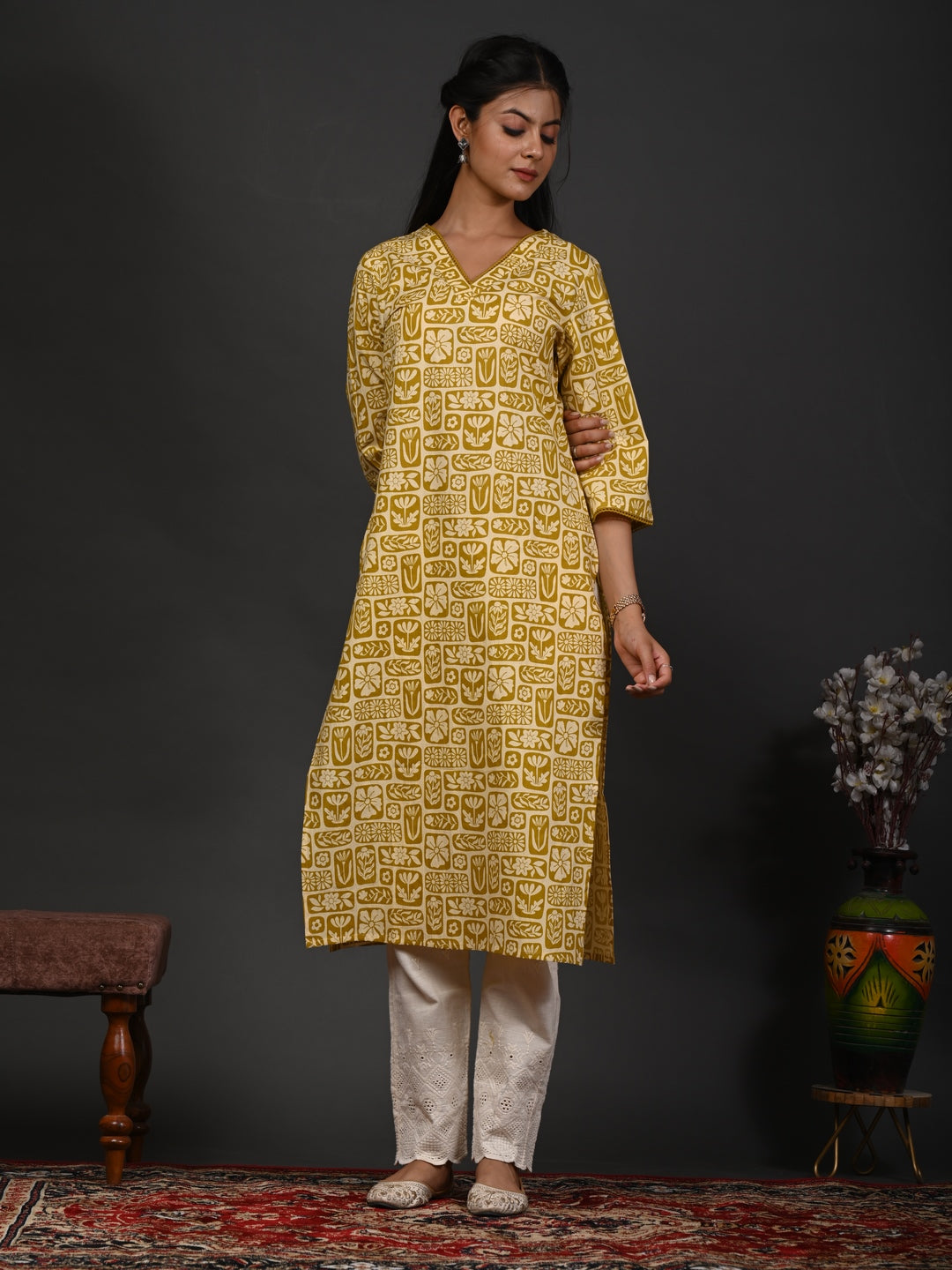 Printed Cottton Kurta