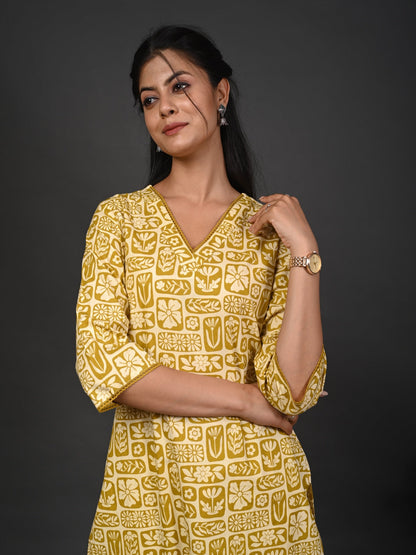 Printed Cottton Kurta