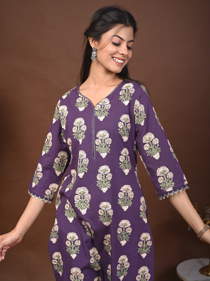 Printed Cottton Kurta