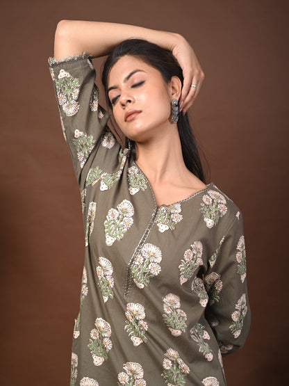 Printed Cottton Kurta