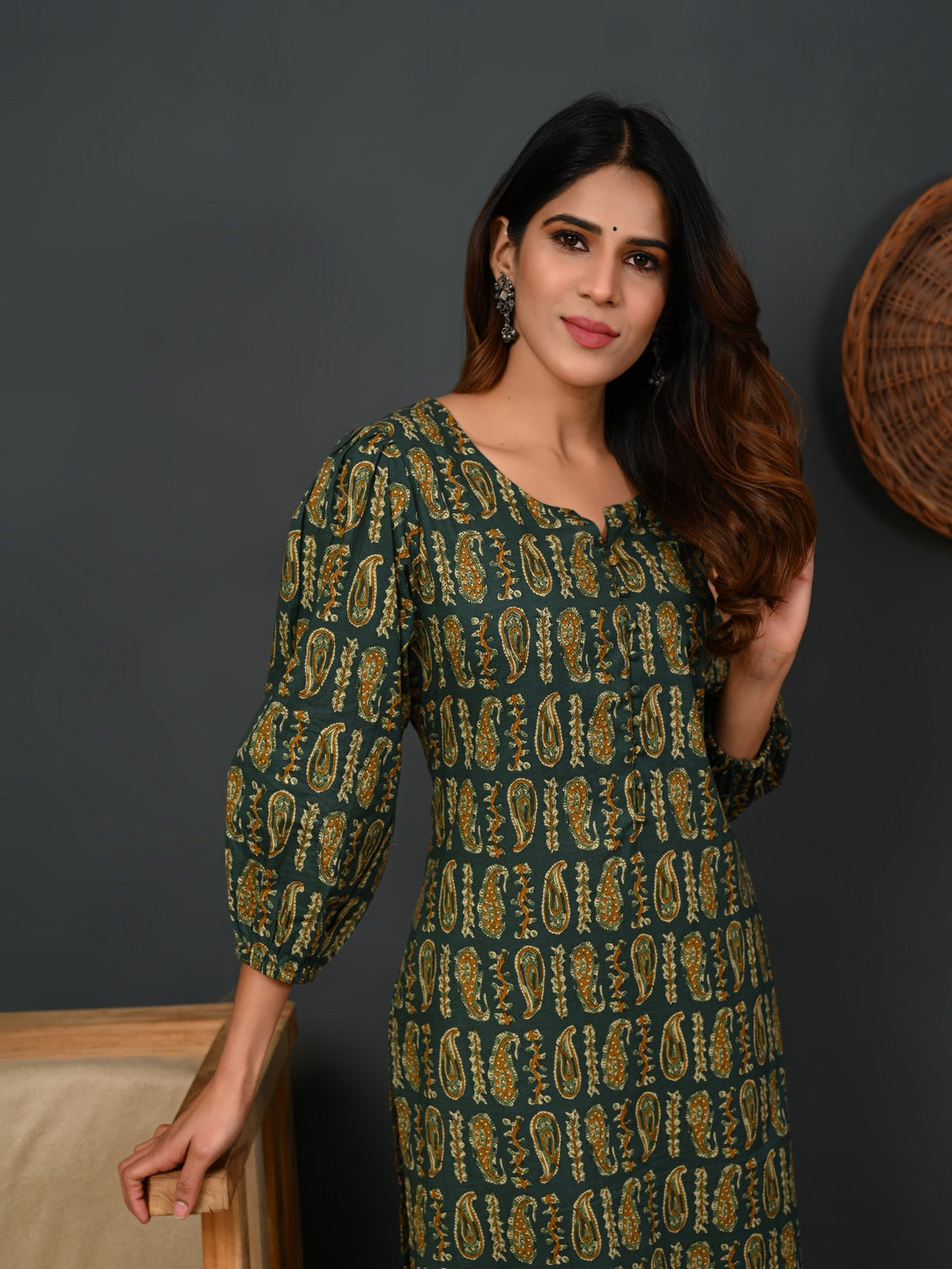 Printed Cotton Kurti For Women