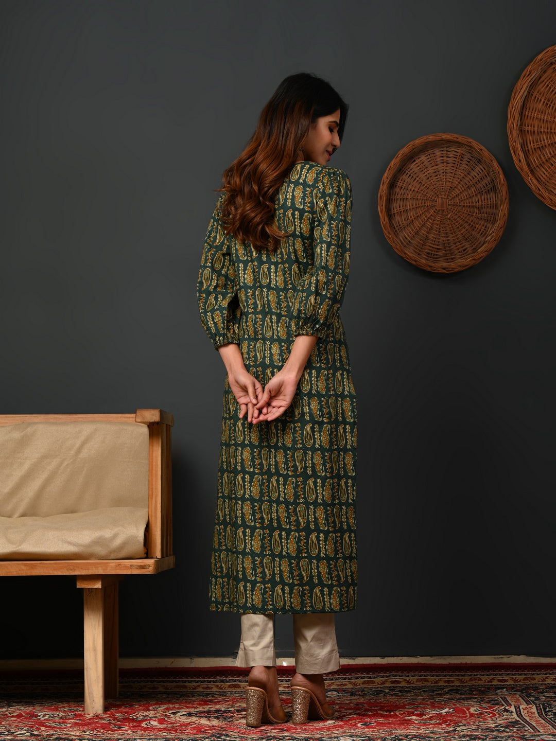 Printed Cotton Kurti For Women