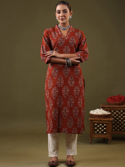 Printed Cotton Kurti For Women