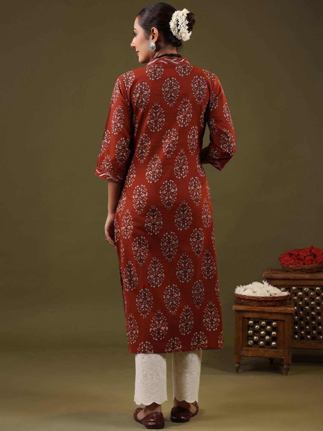 Printed Cotton Kurti For Women