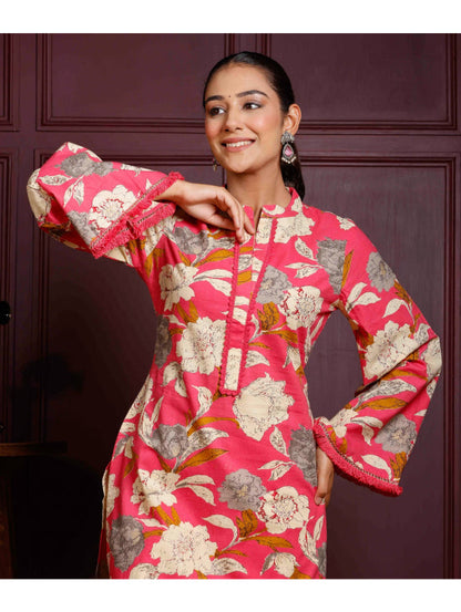 Straight Printed Cotton Kurtas