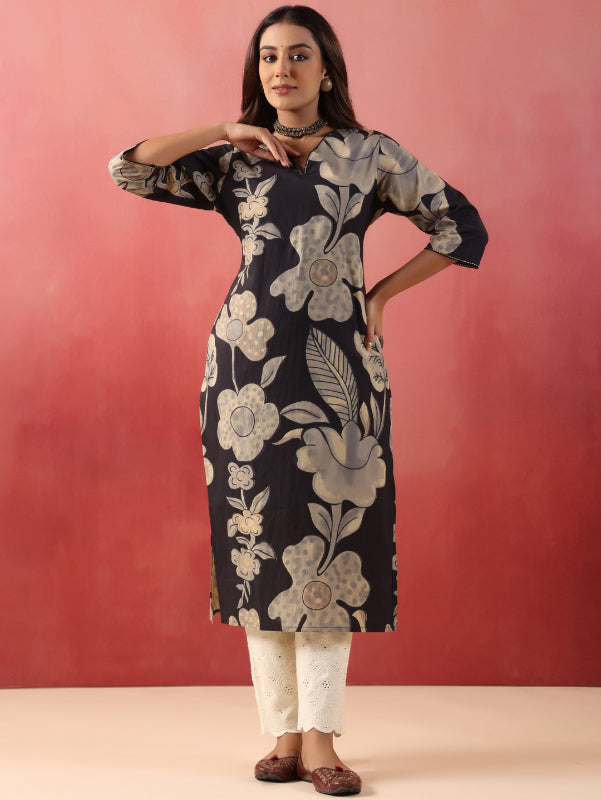 Straight Printed Cotton Kurtas