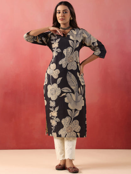Straight Printed Cotton Kurtas