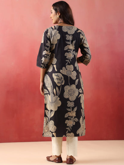 Straight Printed Cotton Kurtas