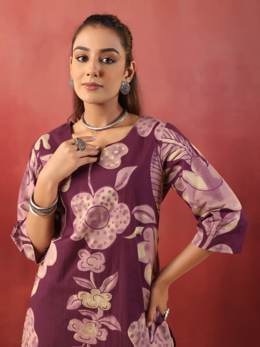 Cotton Printed Kurti