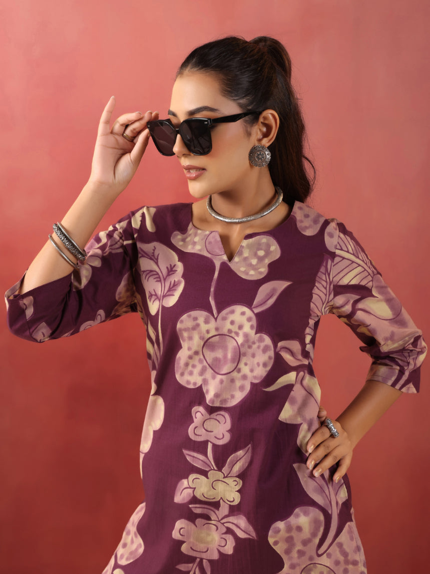 Cotton Printed Kurti